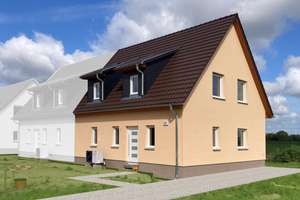 Aktionspreis - Doppelhaushälfte Landhaus ruhig und attraktiv am Ortsrand gelegen – Goethestraße 52, 15370 Fredersdorf-Vogelsdorf – Vorschaubild 1