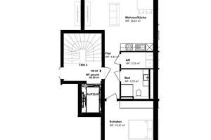 Neubau Erstbezug: Exklusive und hochwertig ausgestattete 2 Zimmer Wohnung im 1. OG in Haus B – Die vollständige Adresse der Immobilie erhältst du vom Anbieter., 28207 Hastedt, Bremen – Vorschaubild 7