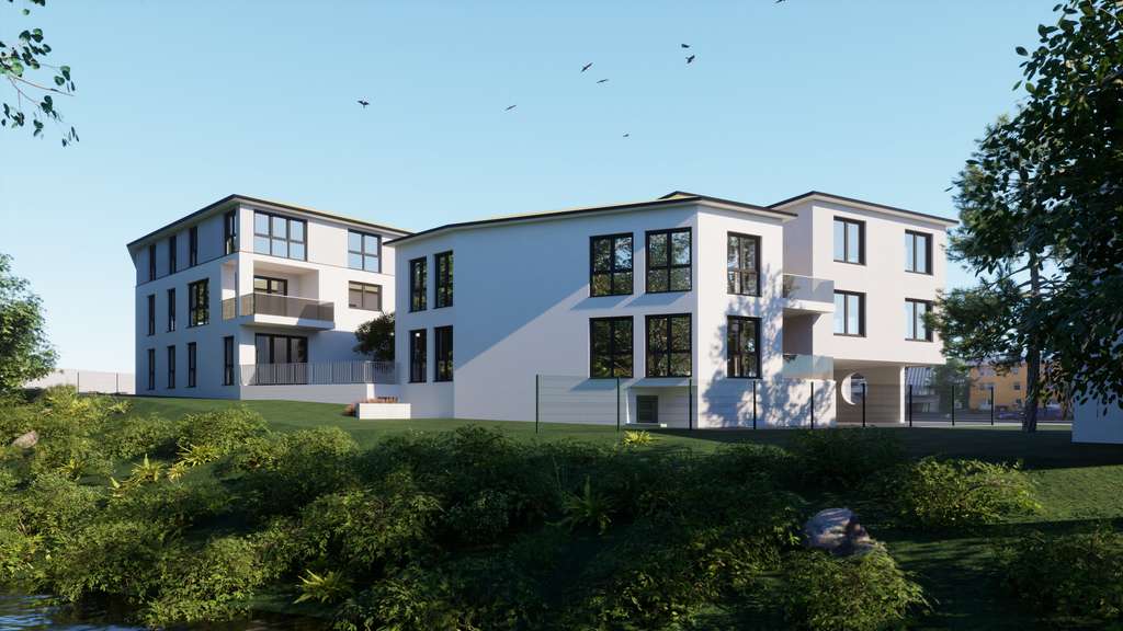 Bezugsfertig 12/2025 - Offene Bes.  Sa. 15.11. von 13-15Uhr 4 Zi ETW im EG mit Terrasse und Garten