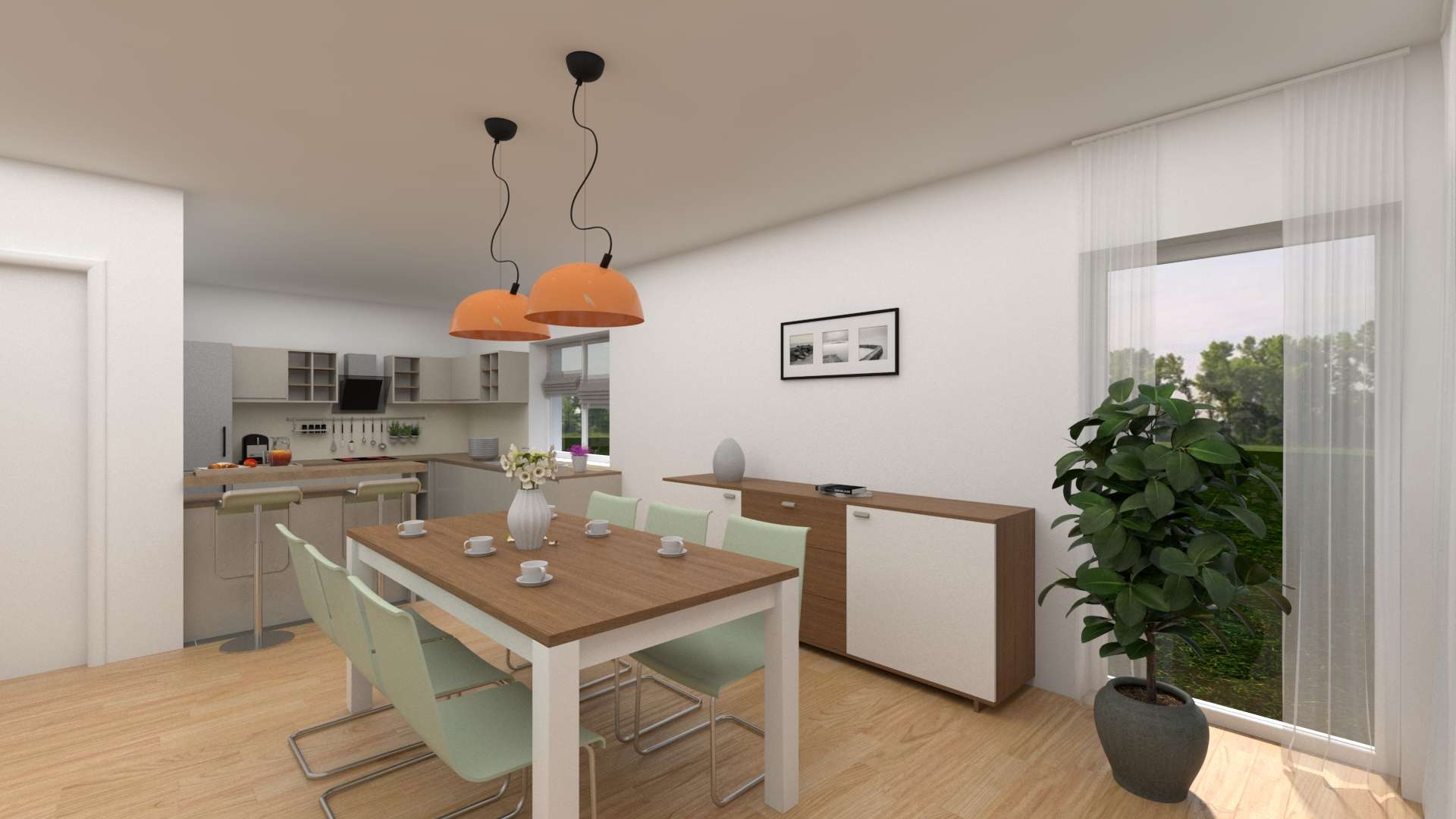 Immobilie in Rastenberg - Moderne Doppelhausvilla inkl. Grundstück in guter Wohnlage - Bild 2