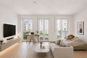 Erstbezug in den Herzoghöfen: Modernes Apartment mit Balkon & Einbauküche – Die vollständige Adresse der Immobilie erhältst du vom Anbieter., 64285 Mitte, Darmstadt – Vorschaubild 3
