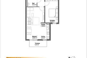 Alltagstaugliche 2-Zimmer-Wohnung im Erdgeschoss in Hannover – Die vollständige Adresse der Immobilie erhältst du vom Anbieter., 30659 Lahe, Hannover – Vorschaubild 6