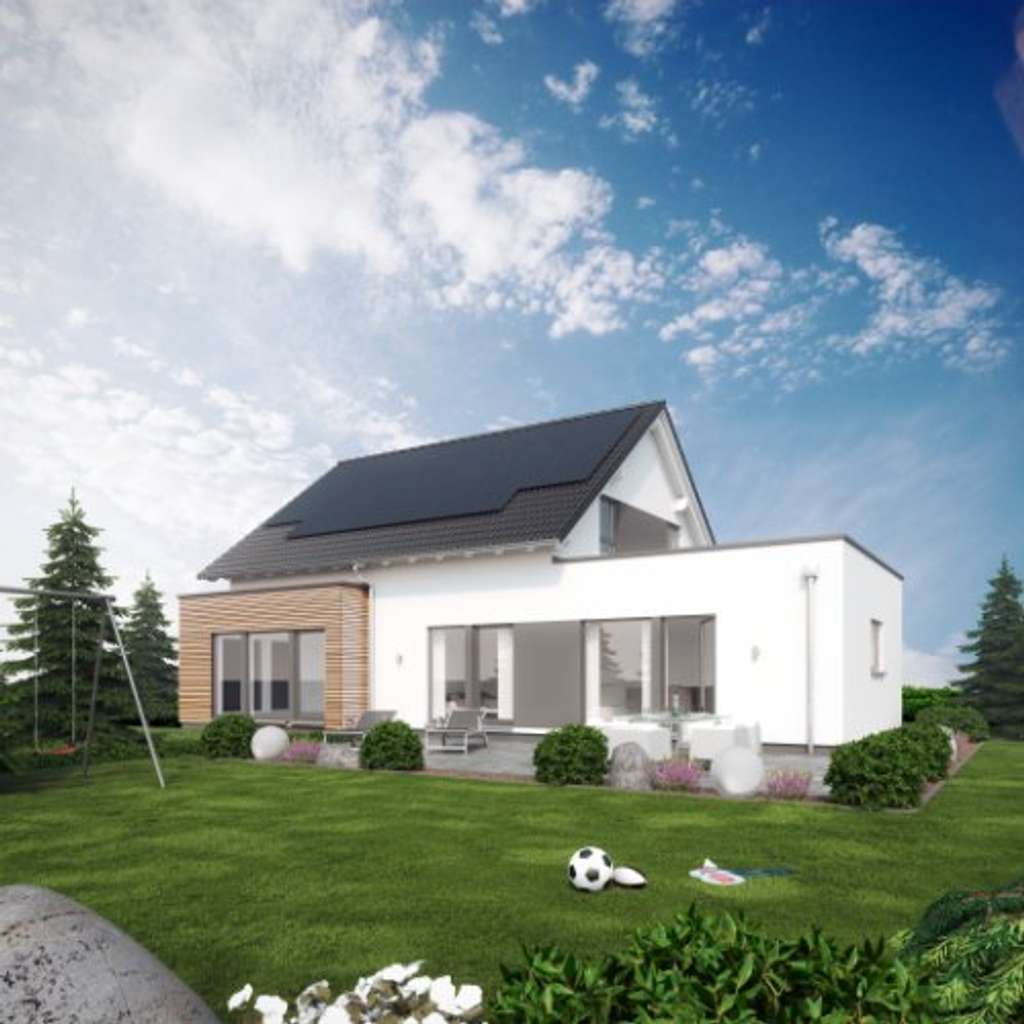 Nachhaltiges Wohnglück mit Living Haus: Modernes Mehrgenerationenhaus trifft auf Effizienz - SOLUTION 183 MFH