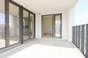 Sonnige Dreizimmerwohnung mit großem Balkon und Einbauküche/ Freiham – Ute-Strittmatter-Str. 25, 81248 Freiham, München – Vorschaubild 6