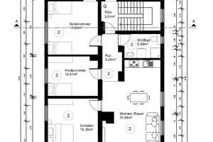 Kernsanierte  4- Zimmer Wohnung direkt am Pfühlpark  – Die vollständige Adresse der Immobilie erhältst du vom Anbieter., 74076 Heilbronn, Heilbronn – Vorschaubild 14