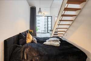 Möbliert: Friends Tower Living mit privatem Rooftop – Die vollständige Adresse der Immobilie erhältst du vom Anbieter., 80639 Nymphenburg, München – Vorschaubild 3