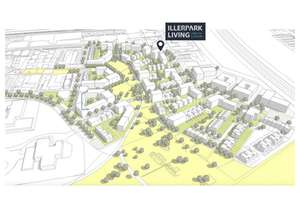 3-Zi. - Eigentumswohnung im ILLERPARK mit Garten | 85,4 m² |  Erstbezug (1.0.3) – Die vollständige Adresse der Immobilie erhältst du vom Anbieter., 89231 Neu-Ulm – Vorschaubild 8