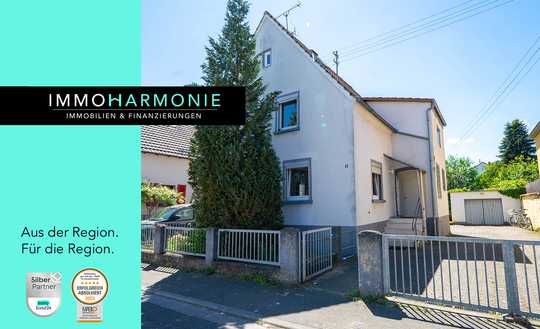 RESERVIERT: Freistehendes Einfamilienhaus mit Hof, Garten & 3 Garagen in Kandel