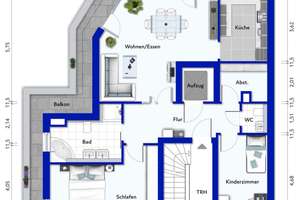 Penthouse Privé – Exklusive Höhenlage im Herzen von Ottensen. – Die vollständige Adresse der Immobilie erhältst du vom Anbieter., 22605 Othmarschen, Hamburg – Vorschaubild 23