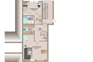 Alltagstaugliches Einfamilienhaus mit 3,5 Zimmern in München Perlach – Brockesstraße 11, 81739 Waldperlach, München – Vorschaubild 5