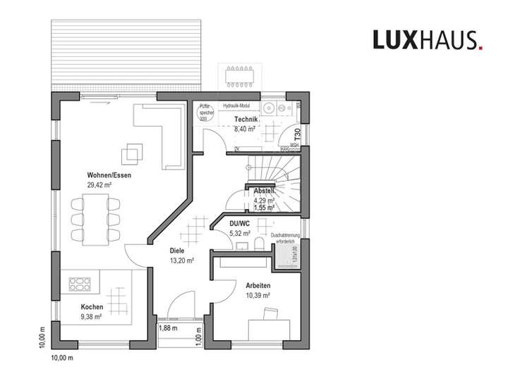 Grundriss Erdgeschoss