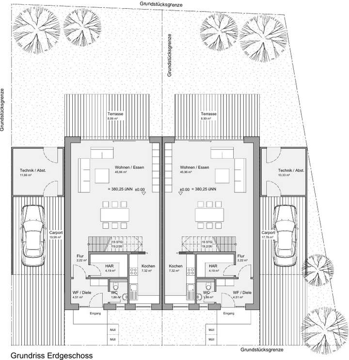 Grundriss Erdgeschoss