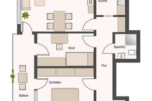 Hamm - Pelkum ! Gut geschnittene Erdgeschosswohnung sucht kleine Familie - Alles in der Nähe  ! – Parkstraße 2, 59077 Pelkum, Hamm – Vorschaubild 20