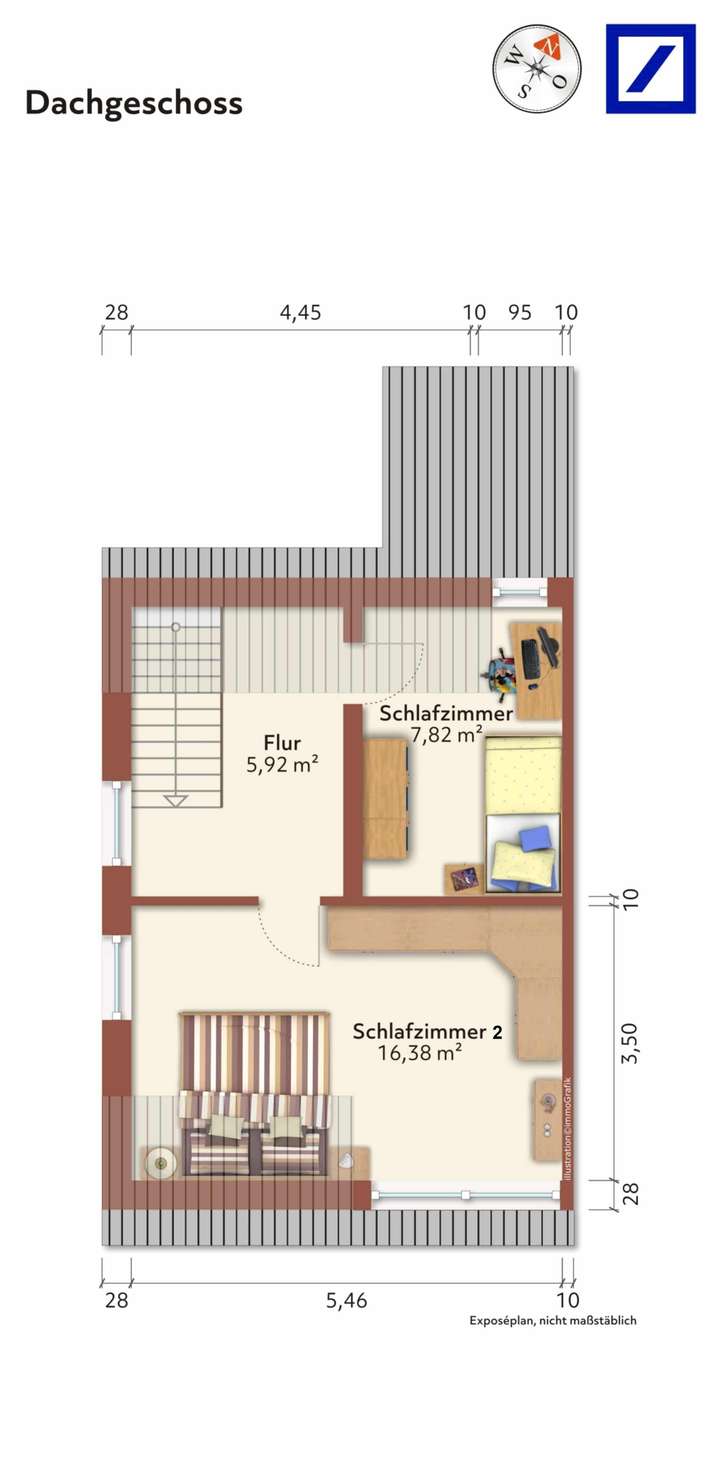 Grundriss Dachgeschoss