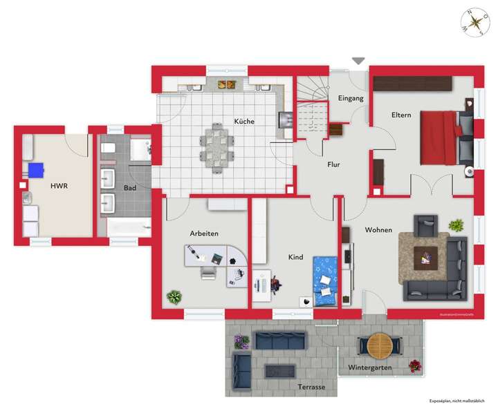 Grundriss Erdgeschoss