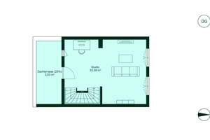 Reihenendhaus mit südlicher Dachterrasse und Garage – Tourcoingstraße 12b, 46240 Eigen, Bottrop – Vorschaubild 11