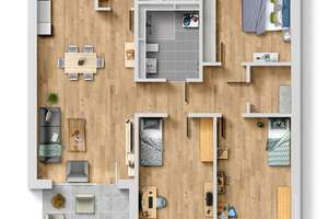 HEGERICH: Mehr Platz für das, was wirklich zählt - Familienfreundliche 4-Zimmer-Neubauwohnung – Die vollständige Adresse der Immobilie erhältst du vom Anbieter., 90439 Sündersbühl, Nürnberg – Vorschaubild 20