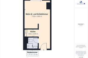 1-Zimmer-Wohnung nähe Universität von Magdeburg! – Die vollständige Adresse der Immobilie erhältst du vom Anbieter., 39106 Alte Neustadt, Magdeburg – Vorschaubild 7
