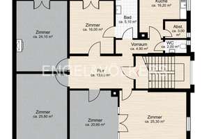 REDUZIERT: zauberhafte Bel Etage einer Villa in Herdern – 79104 Neuburg, Freiburg im Breisgau – Vorschaubild 27