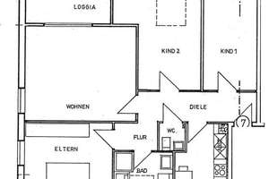 WBS erforderlich! Große Wohnung in Hillegossen – Obere Hillegosser Str. 46, 33699 Stieghorst, Bielefeld – Vorschaubild 7