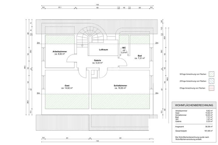 Grundriss Dachgeschoss