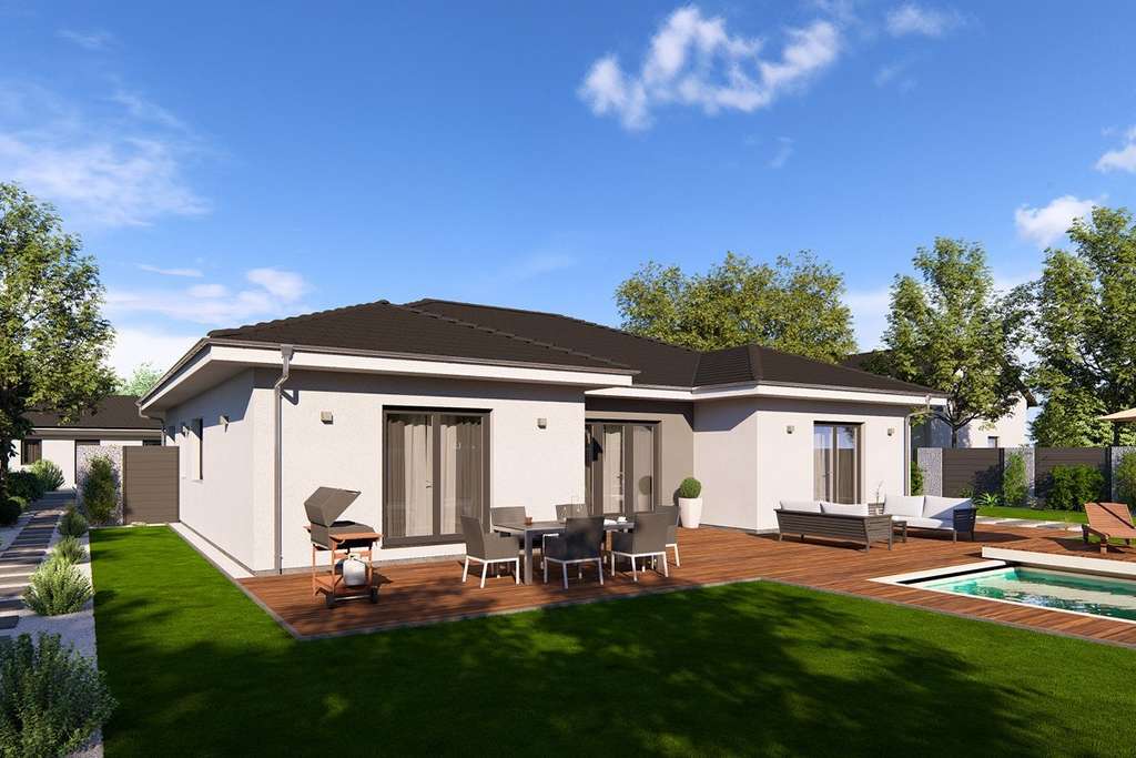 Immobilie in Röttingen - Individuell geplanter Bungalow - Ihr Traumhaus mit allkauf Flexibilität und Qualität - Bild 1