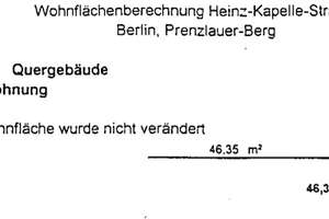 Bezugsfrei 1-Zimmer Wohnung mit Balkon in Berlin-Prenzlauer Berg - von privat – Heinz-Kapelle-Straße 9, 10407 Prenzlauer Berg, Berlin – Vorschaubild 8