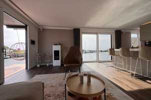 LUXUS Hausboot - 3 Etagen - 100m² Wohnen + 120 m² SONNENTERRASSE - Kamin, Kino, komplett individuell – Berlin – Vorschaubild 67