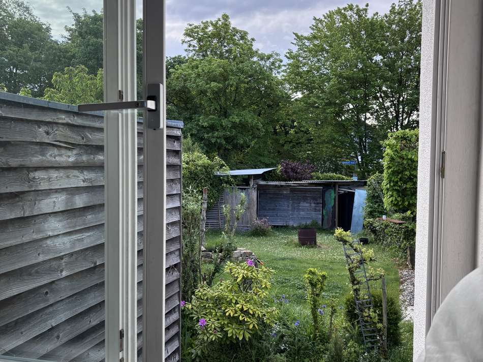 Anbau Blick i d Garten