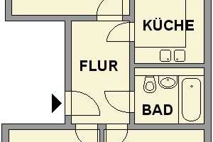 3-Raum-Wohnung mit Balkon in familienfreundlicher Umgebung – Fürstenstr. 218, 9130 Chemnitz – Vorschaubild 3