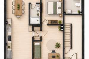 Rarität - Ruhige ETW mit Garten im 4 Parteienhaus – 30167 Nordstadt, Hannover – Vorschaubild 2