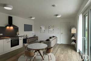 Lichtdurchflutete 3-Zimmer-Wohnung mit Südwest-Terrasse – Erstbezug in Pankow – Berlin – Vorschaubild 1