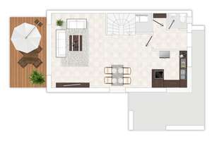 Moderne, energieeffiziente  Doppelhaushälfte mit schönem Garten, noch individuell umplanbar – Die vollständige Adresse der Immobilie erhältst du vom Anbieter., 53117 Buschdorf, Bonn – Vorschaubild 3
