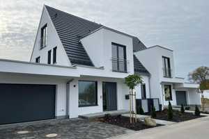 Neubau - großzügige Architekten-Doppelhaushälfte in gehobener Bauweise/Ausstattung mit ELW – Dillingen an der Donau (Kreis) – Vorschaubild 1