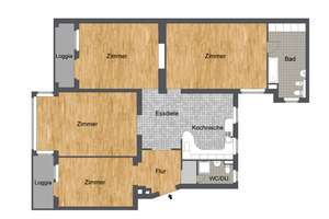 LUXUS Wohnung im Citycenter! *Marmorbäder / 2 Balkone* – Dahlmannstraße 9, 10629 Charlottenburg, Berlin – Vorschaubild 14