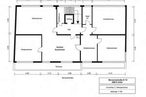 Wohnen mit Charakter: Großzügiges Penthouse in Köln – Mauritiussteinweg 66, 50676 Altstadt/Süd, Köln – Vorschaubild 6