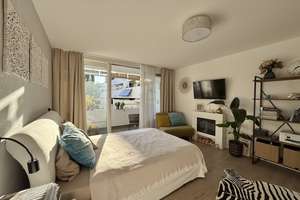 Zum 15.6/1.7 *Möblierte sonnige Wohn-Oase. Münchner Freiheit. Ruhig mit West-Loggia, TG-Stellplatz. – Die vollständige Adresse der Immobilie erhältst du vom Anbieter., 80802 Münchner Freiheit, München – Vorschaubild 25