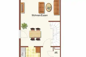 Modernes Reiheneckhaus mit schönem Garten, mit Garage, 2 Stellplätzen und Einbauküche – Bamberg (Kreis) – Vorschaubild 11