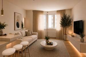 Helle 2-Zimmer-Wohnung mit Balkon, Aufzug und Tiefgaragenstellplatz in Köln-Marienburg