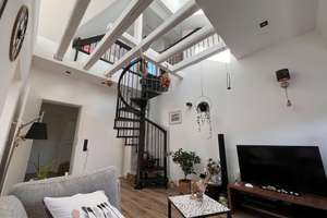 NORDEND: Funky Dachgeschoss Maisonette mit Süd Loggia!