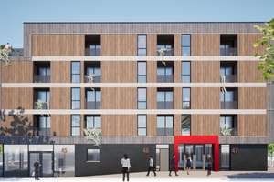 Neubau | Moderne 1 Zimmer-Wohnung – *Erstbezug ab 01.09.2026* - WE 72 – Friedrich-Voigtländer-Str. 46, 38104 Wabe-Schunter-Beberbach, Braunschweig – Vorschaubild 2