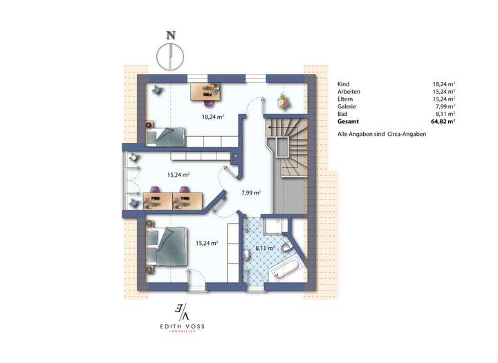 Grundriss Dachgeschoss