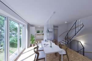 Modernes Reiheneckhaus mit Garten, Dachterrasse & direktem Tiefgaragenzugang – Lohwiesenweg 8, 85774 Unterföhring – Vorschaubild 19