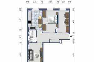 Unterbilk: Moderne 3-Zi.-Wohnung in direkter Nachbarschaft zum Medienhafen mit Einbauküche – Volmerswerther Straße 57, 40221 Düsseldorf – Vorschaubild 9