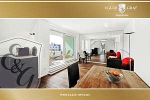 Stilvolle Maisonettewohnung mit besonderem Wohnambiente und sonnigem Balkon – Die vollständige Adresse der Immobilie erhältst du vom Anbieter., 81671 Berg am Laim Ost, München – Vorschaubild 1