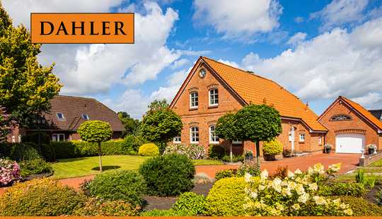 Bild von Wunderschönes Fehnhaus mit gepflegter Gartenanlage