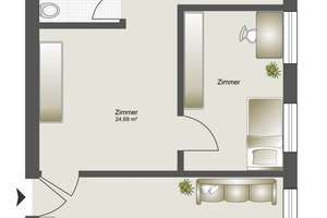 Lichtdurchflutete Garten-Maisonettewohnung in ruhiger Lage – Wohnen in einer kleinen Wohnanlage! – Die vollständige Adresse der Immobilie erhältst du vom Anbieter., 80935 Lerchenau-Ost, München – Vorschaubild 25