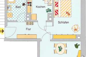 *Perfekt für Paare - mit Balkon & Stellplatz auf dem beliebten Kaßberg* – Erich-Mühsam-Straße 23, 9112 Kaßberg, Chemnitz – Vorschaubild 3