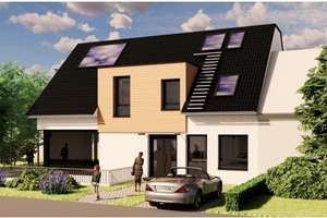 DHH Effizienzklasse A+, KfW 40 mit PV-Anlage , Keller, Fußbodenheizung und Grundstück! – Lemgoer Weg 5, 40468 Unterrath, Düsseldorf – Vorschaubild 1