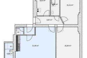 Eine Wohnung, die mitwächst. Heute perfekt für Studenten, morgen ein Zuhause für die ganze Familie – Die vollständige Adresse der Immobilie erhältst du vom Anbieter., 10247 Friedrichshain, Berlin – Vorschaubild 12